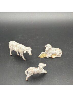 Fontanini Nativity 3 Piece SHEEP FAMILY 5" Centennial Collection 51539 -B